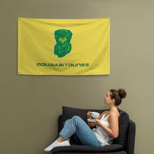 Load image into Gallery viewer, SUPPORTERS Flag Yellow Background Mauritania