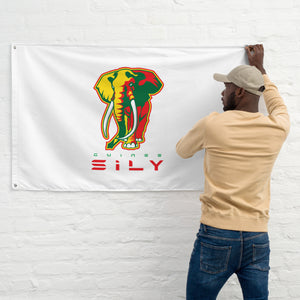 SUPPORTERS Flag White Background Guinea Conakry