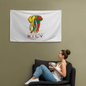 SUPPORTERS Flag White Background Guinea Conakry