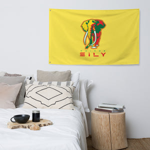 SUPPORTERS Flag Yellow Background Guinea Conakry