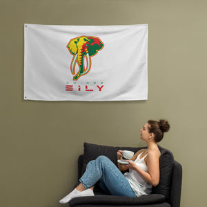 SUPPORTERS Flag White Background Guinea Conakry