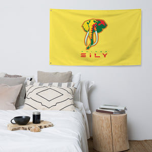 SUPPORTERS Flag Yellow Background Guinea Conakry