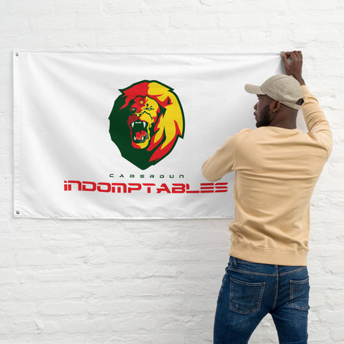 SUPPORTERS Flag White Background Cameroon