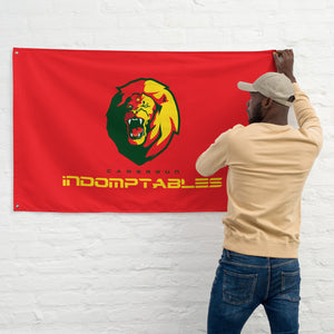 SUPPORTERS Flag Red Background Cameroon