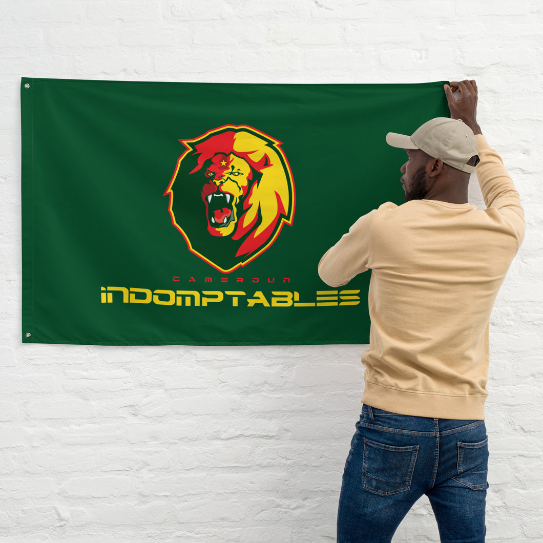 SUPPORTERS Flag Green Background Cameroon