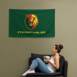 SUPPORTERS Flag Green Background Cameroon