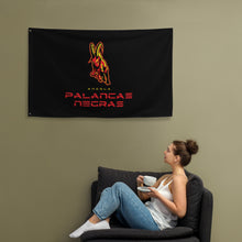 Load image into Gallery viewer, SUPPORTERS Flag Black Background Angola