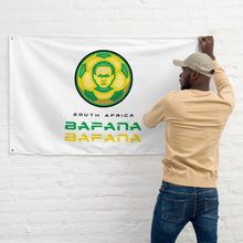 Load image into Gallery viewer, SUPPORTERS Flag White Background South Africa