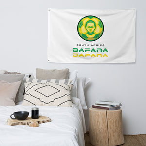 SUPPORTERS Flag White Background South Africa