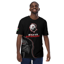 Load image into Gallery viewer, SUPPORTERS Men&#39;s t-shirt Black Namibia