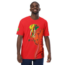 Load image into Gallery viewer, SUPPORTERS Men&#39;s t-shirt Red Guinea Conakry