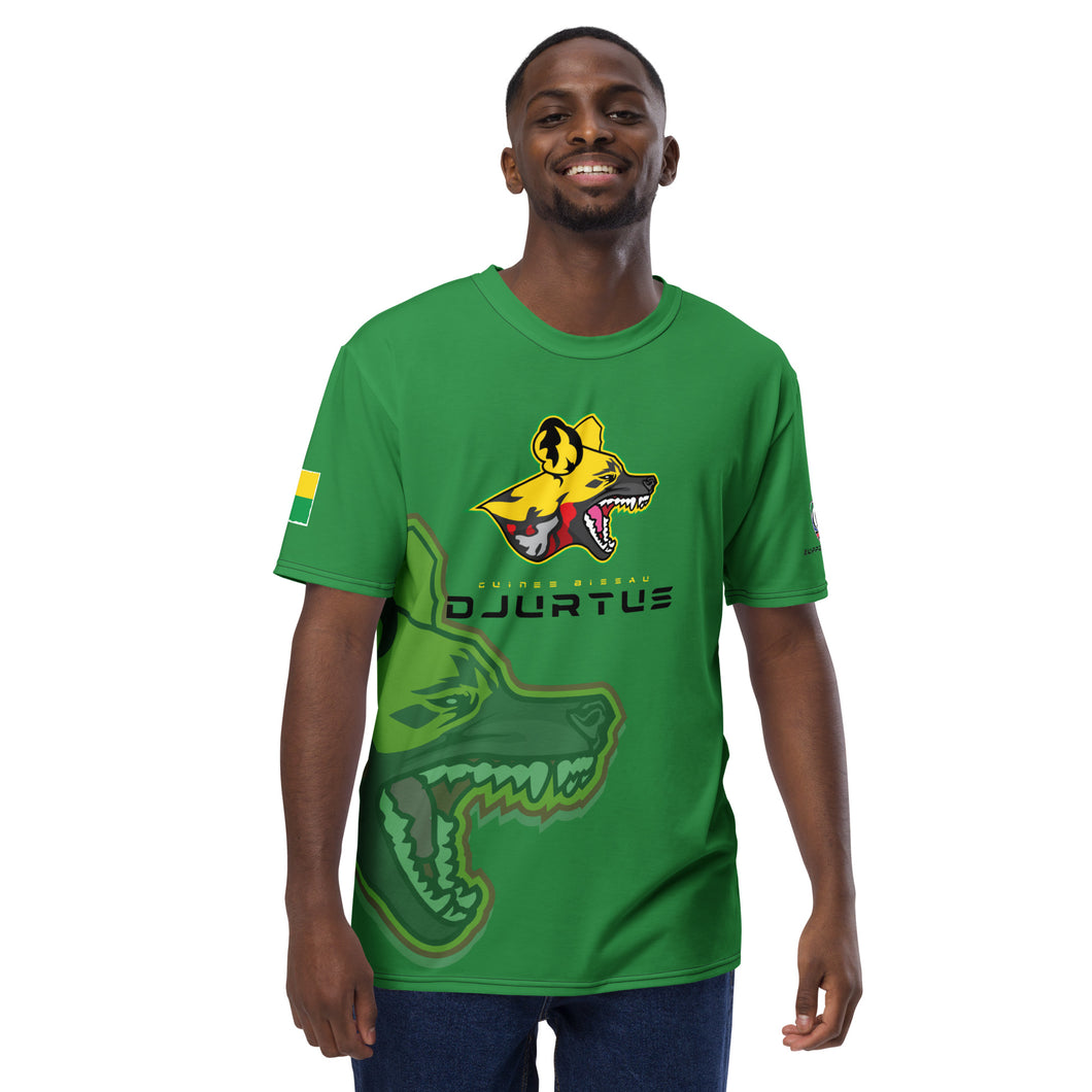 SUPPORTERS Men's t-shirt Green Guinea Bissau