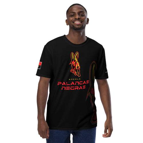 SUPPORTERS T-shirt homme Noir Angola