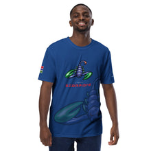 Load image into Gallery viewer, SUPPORTERS Men&#39;s t-shirt Blue Gambia