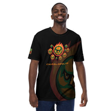 Load image into Gallery viewer, SUPPORTERS Men&#39;s t-shirt Black Zambia