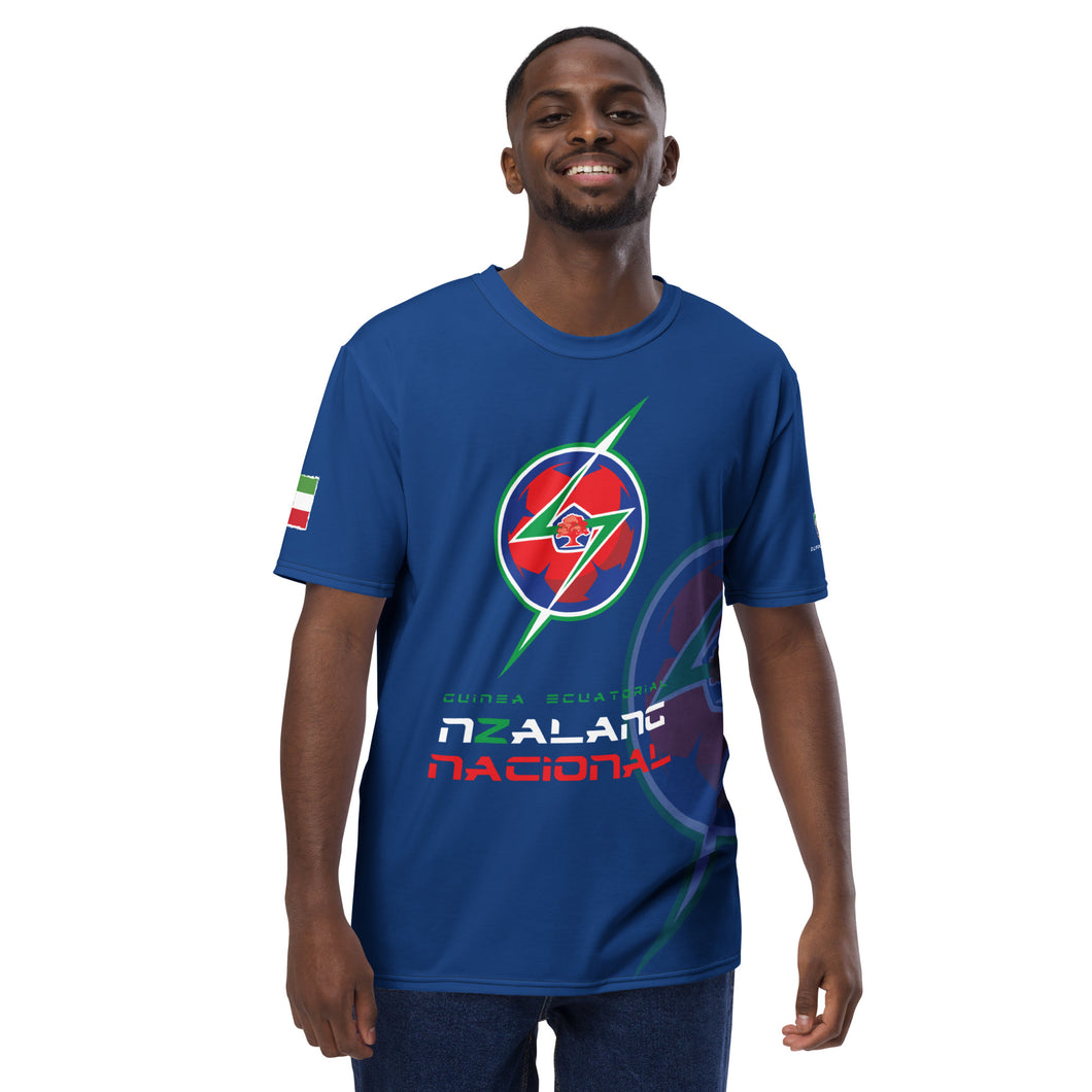 SUPPORTERS T-shirt homme Bleu Guinée Équatoriale