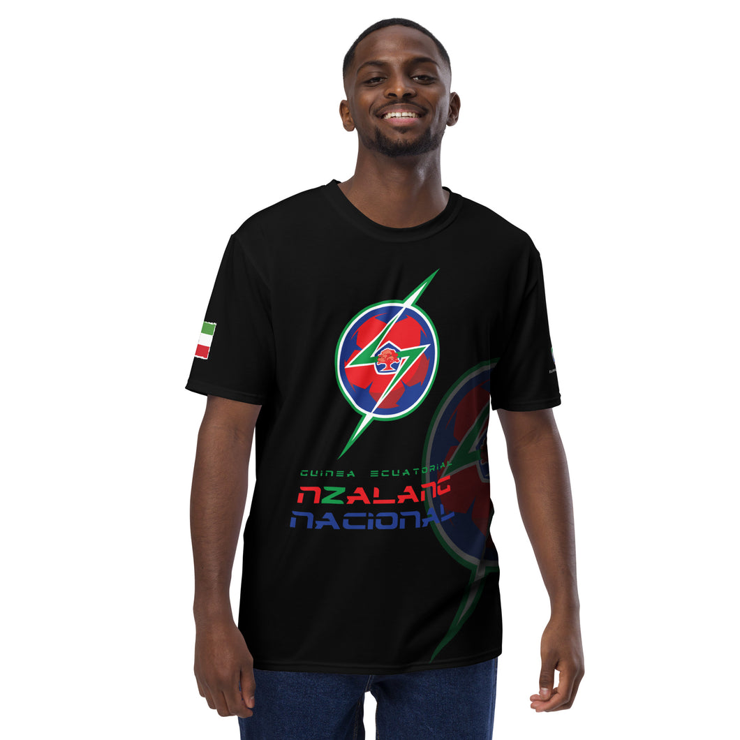 SUPPORTERS T-shirt homme Noir Guinée Équatoriale