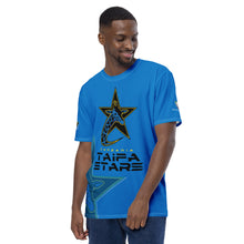 Load image into Gallery viewer, SUPPORTERS Men&#39;s t-shirt Blue Tanzania