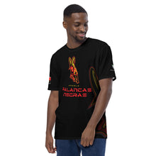 Load image into Gallery viewer, SUPPORTERS Men&#39;s t-shirt Black Angola