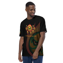 Load image into Gallery viewer, SUPPORTERS Men&#39;s t-shirt Black Zambia