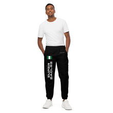 Load image into Gallery viewer, SUPPORTERS Unisex track pants Black Nigeria