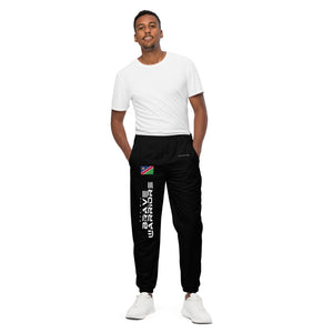 SUPPORTERS Unisex track pants Black Namibia