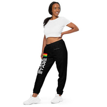 Load image into Gallery viewer, SUPPORTERS Unisex track pants Black Ghana