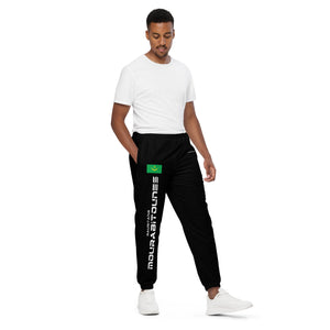 SUPPORTERS Unisex track pants Black Mauritania