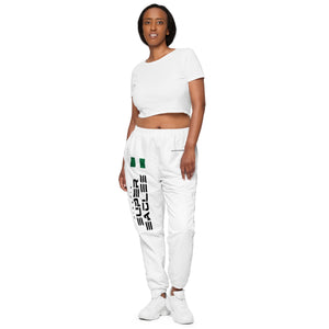 SUPPORTERS Unisex track pants White Nigeria