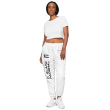 Load image into Gallery viewer, SUPPORTERS Unisex track pants White Guinea Ecuatorial