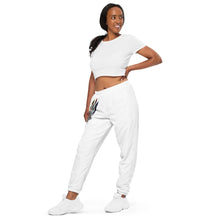 Load image into Gallery viewer, SCARS Unisex track pants White LaGriffe