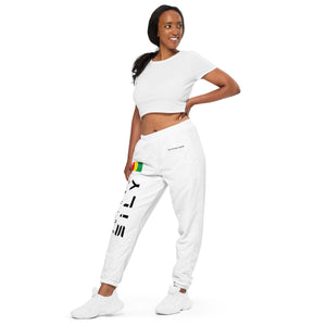 SUPPORTERS Unisex track pants White Guinea Conakry