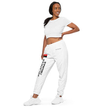 Load image into Gallery viewer, SUPPORTERS Unisex track pants White Angola