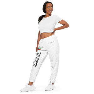 SUPPORTERS Unisex track pants White Guinea Ecuatorial