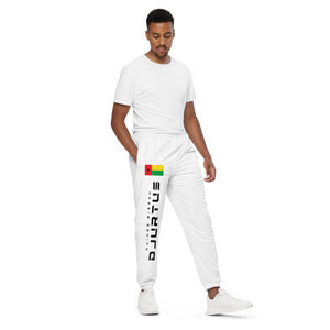 SUPPORTERS Unisex track pants White Guinea Bissau