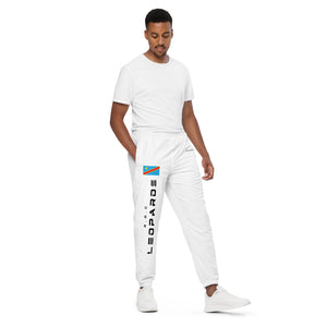 SUPPORTERS Unisex track pants White DRC