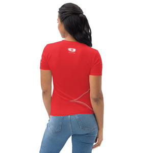 SUPPORTERS T-shirt Femme Rouge Tunisie