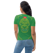 Charger l&#39;image dans la galerie, SUPPORTERS T-shirt Femme Vert Sénégal