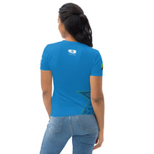 Load image into Gallery viewer, SUPPORTERS Women&#39;s t-shirt Blue Tanzania