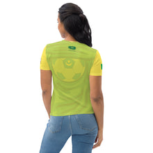 Load image into Gallery viewer, SUPPORTERS Women&#39;s t-shirt Yellow Mauritania