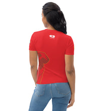 Load image into Gallery viewer, SUPPORTERS Women&#39;s t-shirt Red Guinea Conakry