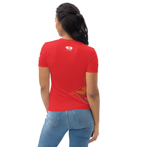 SUPPORTERS Women's t-shirt Red Guinea Bissau