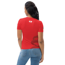 Load image into Gallery viewer, SUPPORTERS Women&#39;s t-shirt Red Mozambique