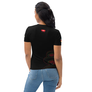 SUPPORTERS Women's t-shirt Black Mozambique