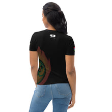 Load image into Gallery viewer, SUPPORTERS Women&#39;s t-shirt Black Zambia