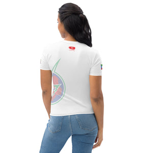 SUPPORTERS T-shirt Femme Blanc Guinée Équatoriale