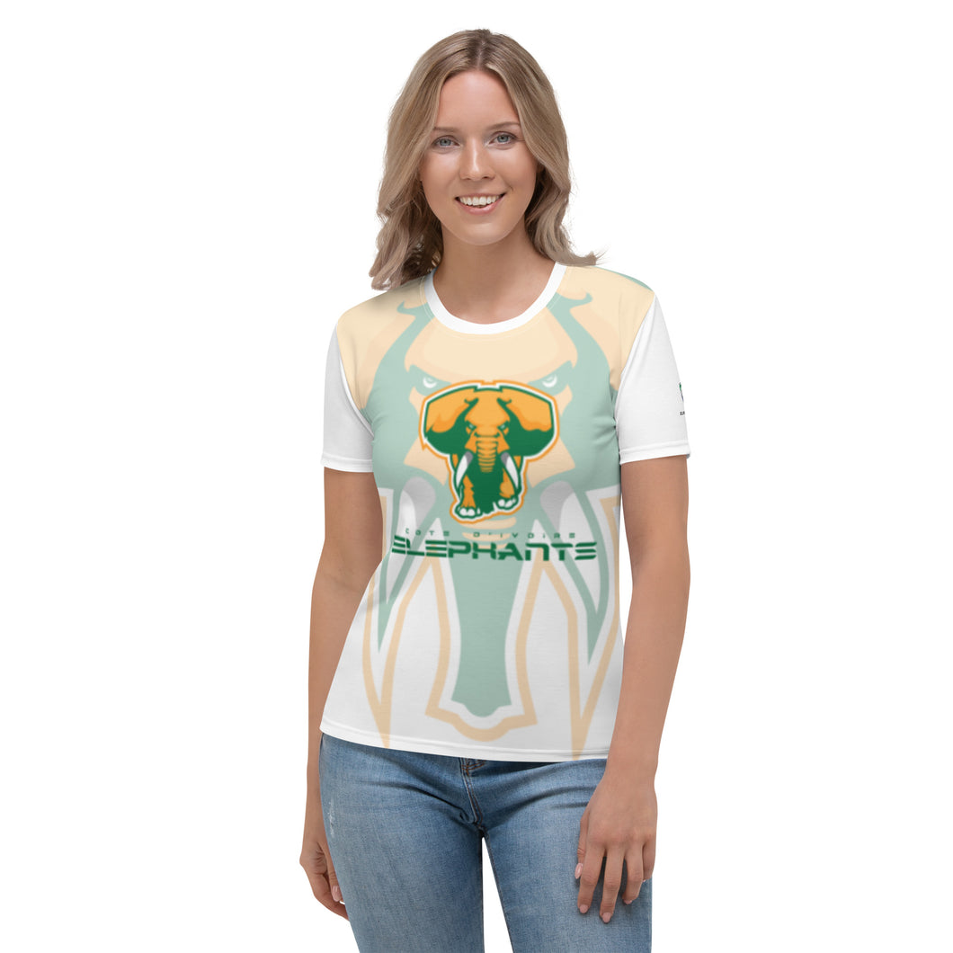 SUPPORTERS Women's t-shirt White Ivory Coast