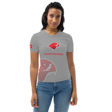 Charger l&#39;image dans la galerie, SUPPORTERS T-shirt Femme Gris Tunisie