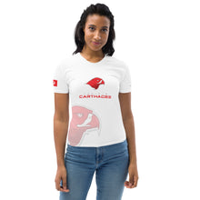 Charger l&#39;image dans la galerie, SUPPORTERS T-shirt Femme Blanc Tunisie