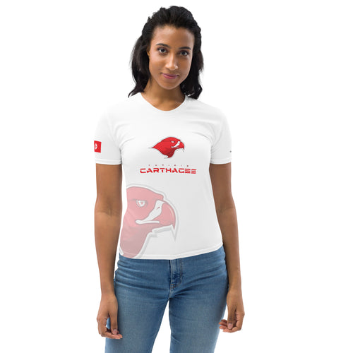 SUPPORTERS T-shirt Femme Blanc Tunisie